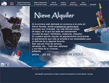 Tablet Screenshot of nievealquiler.com